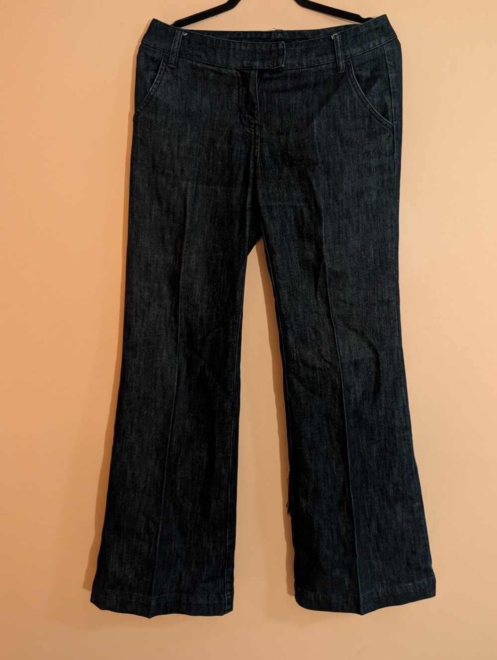 New York & Company Black Wide Leg Jeans
